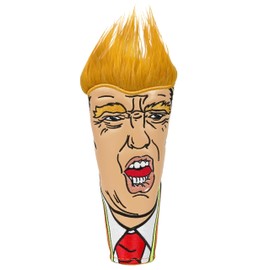 Funny Blade Putter Cover Magnetic, Blonde Hair Premium Leather Putter Headcover