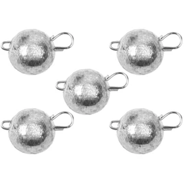 PRO FILSTAR Cheburashka Lead Set 5 x 50 g - Jig Heads Set - Drop Shot Lead for Offset Hooks with Pen - Dropshot Fishing Lead - Lead Balls - Cheburashka Rig Weights Set - Jig Head - Jig Set - Fishing