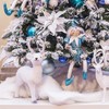 CHRISTMAS HOVUK Snow Blanket,White Fluffy Snow Blanket Fake Snow Roll