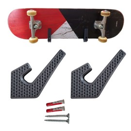 Enhanc3d Designs - Skateboard Wall Mount - Skate, Surf Skate and Longboard Wall Mount - Modern and Environmentally Friendly Design