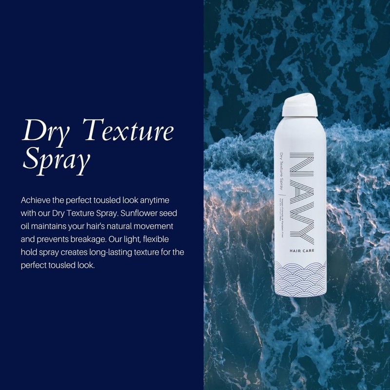 NAVY HAIR CARE Dry Texture Hair Spray | Adds Instant