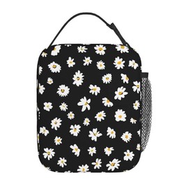 Daisy - Bolsa de almuerzo para mujeres y hombres, lonchera reutilizable con aislamiento, bolsa de gran capacidad para trabajo, pícnic, viajes