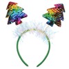 Healeved Tree Shape Headband for Christmas Hair Accessories Lightweight Holiday