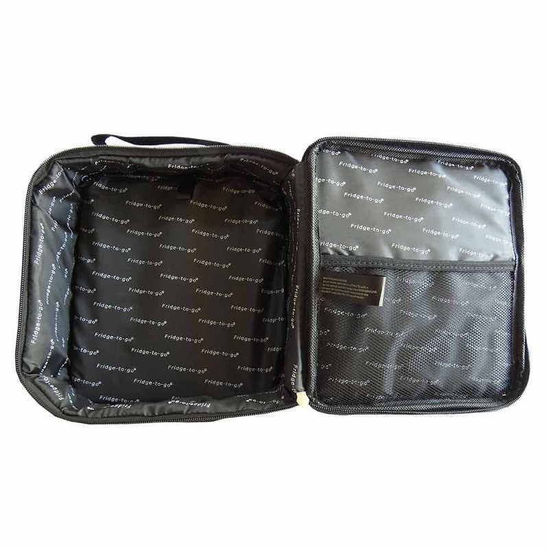 Fridge-To-Go Fridge to Go Insulated Lunch Box Medium - Black