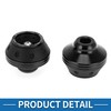 A ABSOPRO Motorcycle Front Fork Frame Sliders Falling Protection Wheel