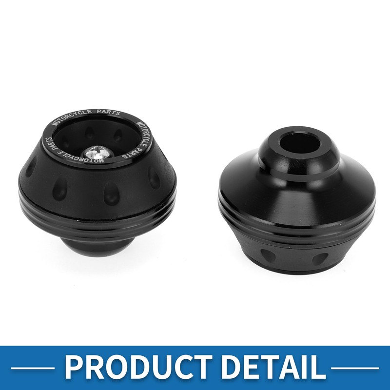 A ABSOPRO Motorcycle Front Fork Frame Sliders Falling Protection Wheel