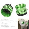 1 Pair 10 Inch Opener Polished Aluminum NAB Hub Adapters
