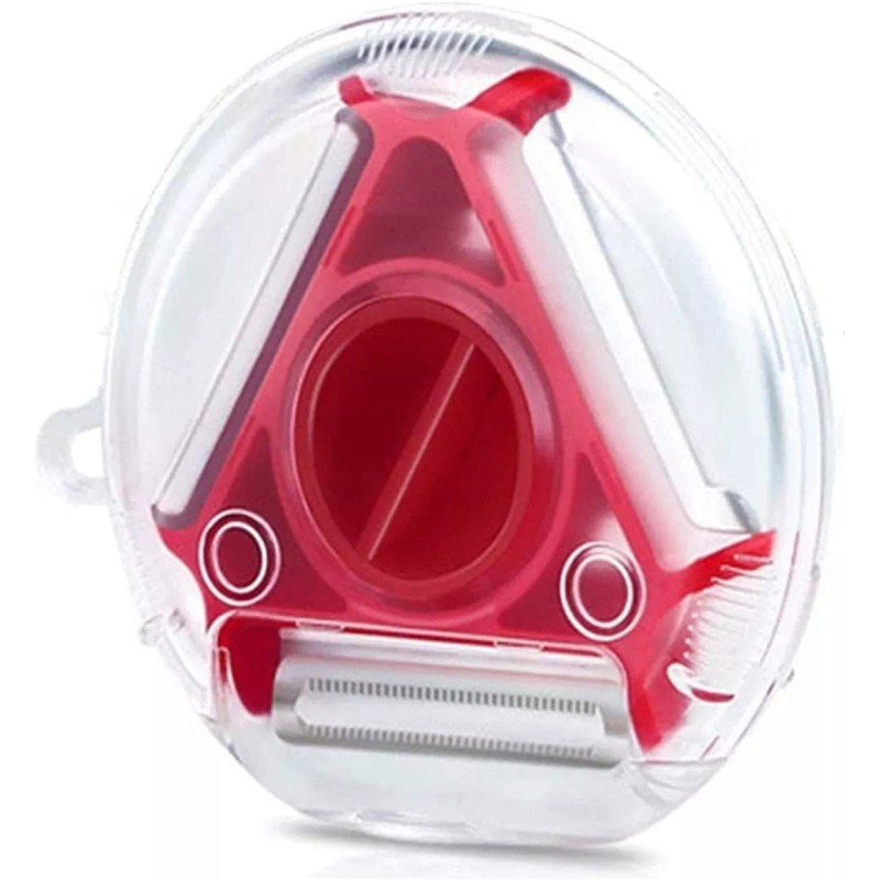 AJC Toys Pelador De Frutas Y Verduras Portátil 3 En