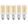 5-Pack E14 LED Bulb 4W 40W Equivalent, European Screw Base