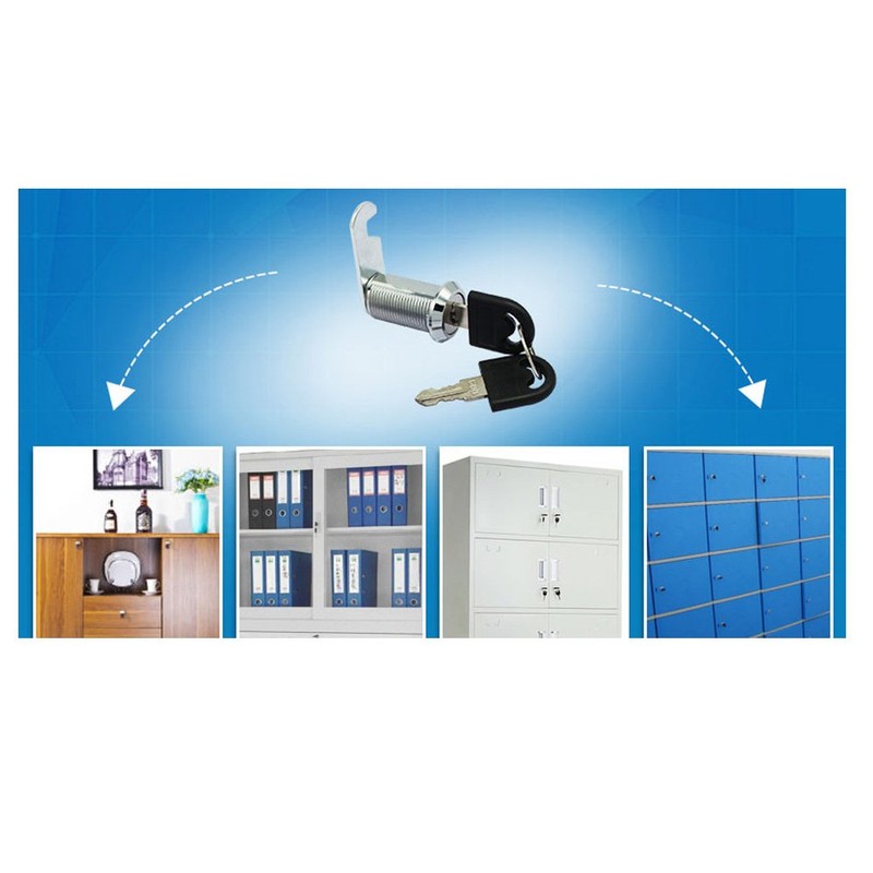 Comidox 5pcs 16/20/25/30mm Cam Lock Pinball Arcade Machine Door Cabinet