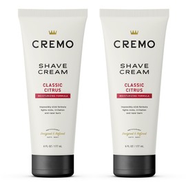 Cremo Shaving Cream Mens, Astonishingly Superior Ultra-Slick Shaving Cream for Men, Fights Nicks, Cuts And Razor Burn, 6 Fl Oz (2 Pack)