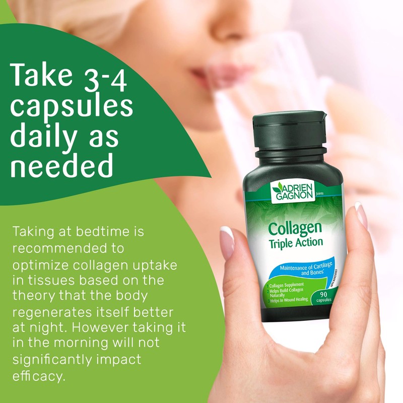 Adrien Gagnon - Collagen With Lysine & Vitamin C, Triple