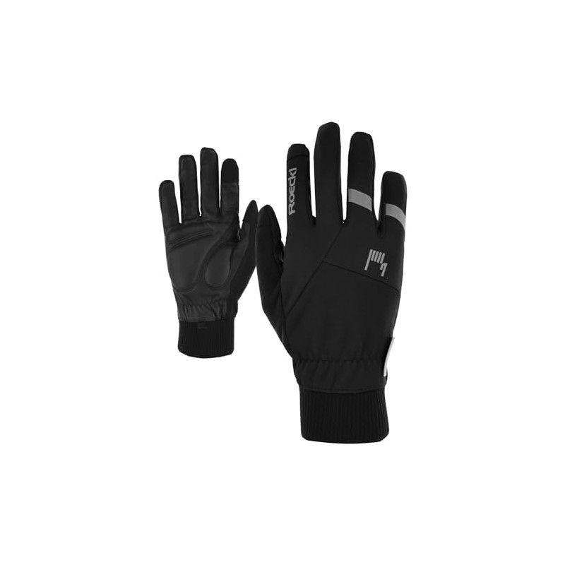 Roeckl Rofan 2 Winter Cycling Gloves Long Black 2024: Size: