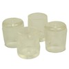 Tsuchino Clear Leg Cap for Pipes, 0.8 inches (21 mm),