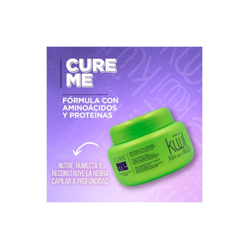 KÜÜL Cure Me Reconstructor Tratamiento para Cabello Maltratado 245g