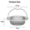 2 Pack Kitchen Sink Strainer, Stainless Steel Large Sink Sieve