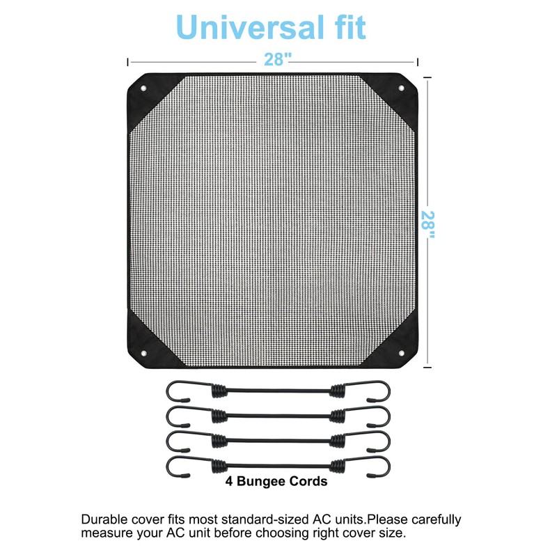 Air Conditioner Covers for Outside Units, 28" x 28" Central