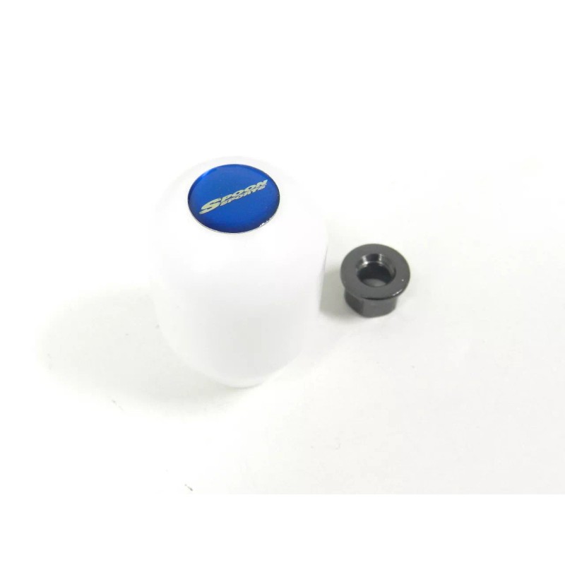 SESHOP M10X1.5 WHITE DELRIN TEFLON LIGHT WEIGHT SP SHIFT KNOB
