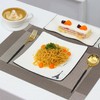 Lumaca Washable Placemats, Set of 6 Placemats Made of 70%