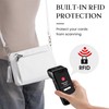 befen White Cross Body Bag Women Small Shoulder Bag for