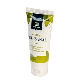 VERDE OLIVO - Crema Hidratante Artesanal con Extracto de Hoja de Olivo - Tubo 60 Gramos