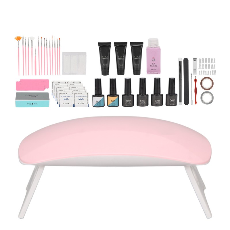 Nail Art Curing Lamp Base Top Coat Prevent Stick Water