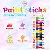 Playkidiz Paint Sticks, Twistable Crayon Paint Sticks, Mess-Free Tempera &