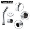 Oiieco Shower Head Extension Arm, Stainless Steel Handheld Shower Extension
