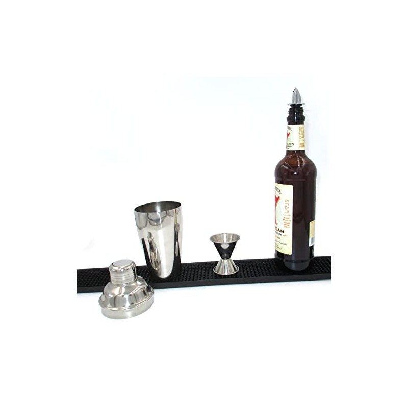 Spill-Stop 370-00 Chrome Plastic Pourer, Free-Pourer Style, Strong Molded Plastic