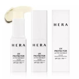 Hera 헤라 UV프로텍터 액티브 선 밤 10gx2개 SPF50+ PA++++ 쿨링 진정 워터프루프 선크림 Hera UV Protector Active Sun Cream 10gx2 SPF50+ PA++++ Cooling Soothing Waterproof Sunscreen