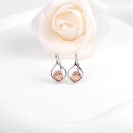 Sport Ball Celtic Earrings for Women - 925 Sterling Silver Bowling Basketball Football Soccer Softball Tennis Volleyball Earrings Dangle Jewelry Sport Drop Earring Gift (Baseball Glove)