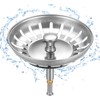 HUAERSICO Blanco Kitchen Sink Drain Plug 79 mm - Sink