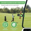 ScapeX Cigar Clip - Multifunctional Cigar Holder for Golf Cart