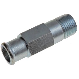 Dorman Coolant Heater Hose Fitting 1/2" NPT Male to3/4" Hose Barb Male LONG STEEL DOR
