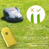 FOTEEMO Robotic Lawnmower Replacement Blades Titanium, Robotic Lawnmower Blade Compatible