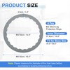 uxcell 4 Pcs Bar Stool Leg Protectors Ring Non Slip
