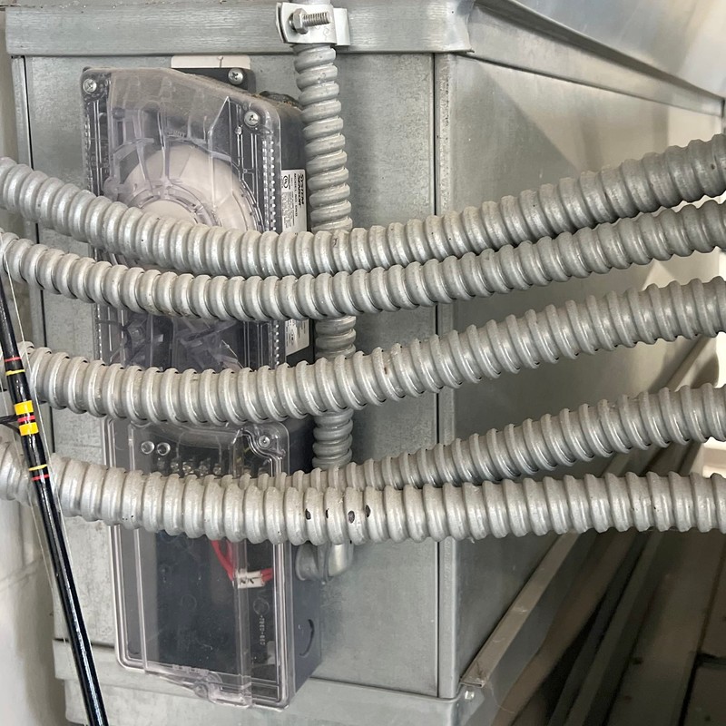 Maxxima 1 in. x 25 ft. Galvanized Steel Flexible Conduit,