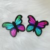 Celamirio Iridescence Butterfly Stickers Disposable Nipple Covers 2 Pairs