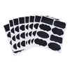 PMLAND 64 Pcs Chalkboard Label Stickers with 2 Erasable Chalk