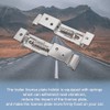 4 Pcs number plate holder for Trailers, Stainless Steel Bracket