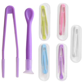 Fizzix 5-Pack Contact Lens Remover and Inserter Tool Set - Hygienic, Easy-to-Use, Includes Case, Perfect for Travel