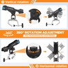 PLUSINNO Fishing Boat Rods Holder with Large Clamp Opening 360
