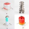 Techigher Universal Gas Canister Stand Foldable Metal Tank Stove Base