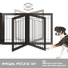 PAWLAND 96-inch Extra Wide Dog gate for The House, Doorway,