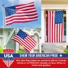 ENMOON American USA US Flag 3x5 ft - Deluxe Embroidered