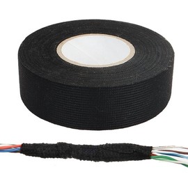 Sound-absorbing cotton tape 25mm x 15M / Soundproofing, noise prevention, and wiring organization / 흡음 면테이프 25mmx15M / 방음 잡소리방지 배선정리