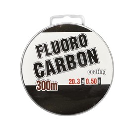 FONGKNOX 300M Fluorocarbon Fishing Line Fishing Lines Leader 100% Fluorocarbon Strong Tension & Smooth High Sensitive Anti-Knotting Anti-Curl Freshwater Saltwater Fishing Line Diameter 0.5 mm 44.75