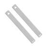 Clay Thickness Ruler,2PCS 2/3/4/5/6mm Acrylic Polymer Clay Rolling Depth Guide,Clay