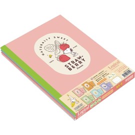 Nakabayashi 5PNCB515A-5P Swing Logical Notebook Semi B5 Snoopy Fruit