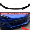 MTD Gloss Black For Subaru BRZ 2013-2016 Front Bumper Lip